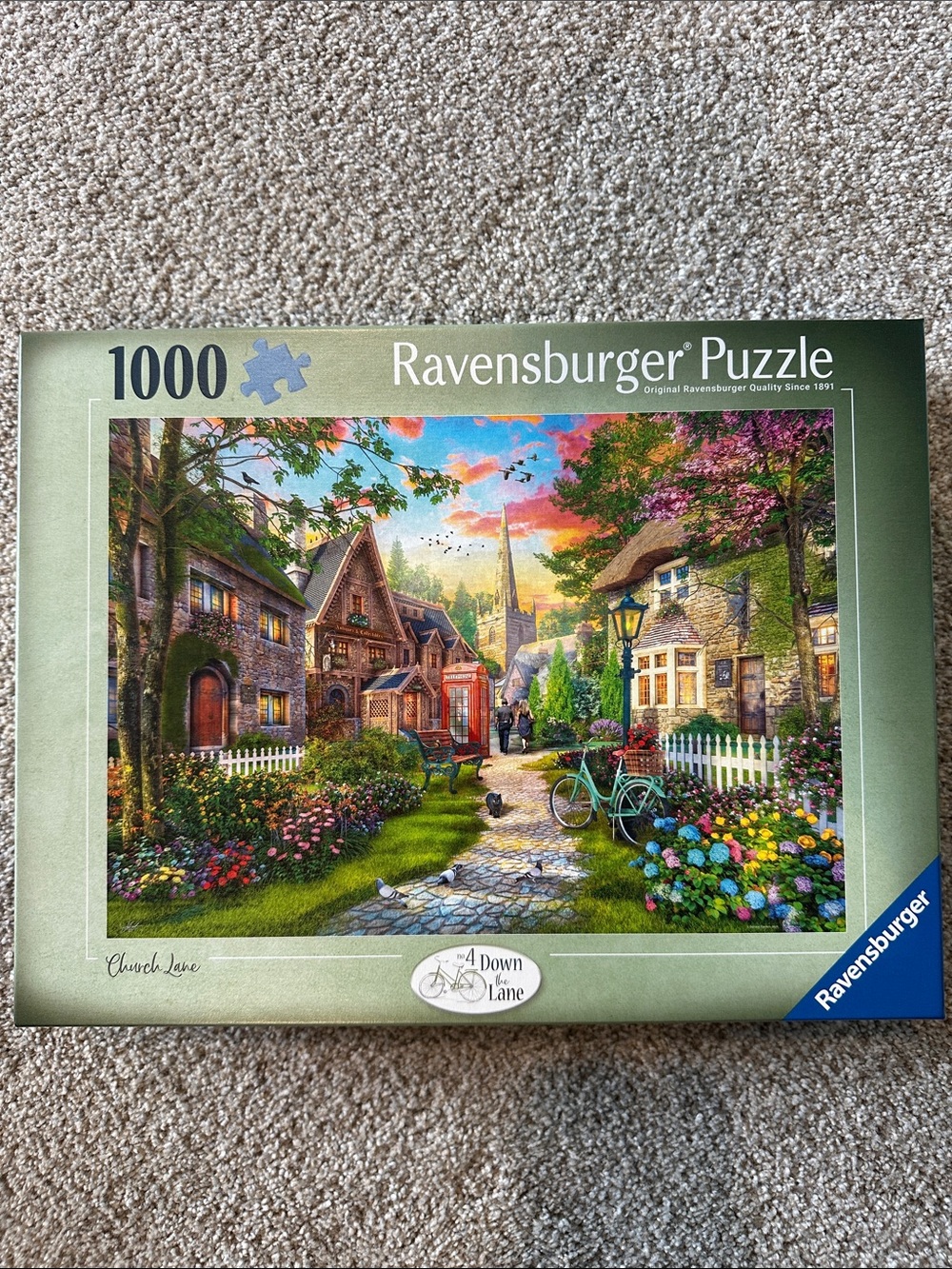 Ravensburger Puzzle ~ 1000 pc ~ Church Lane